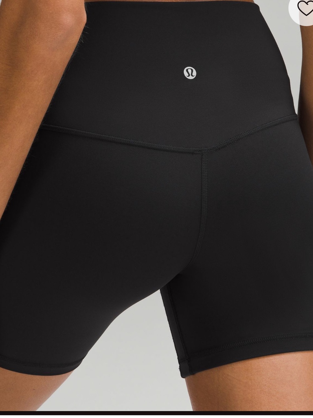 lululemon align high rise short 6 inch (size 6) - Picture 3 of 3